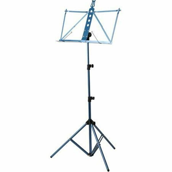 Strukture Deluxe Aluminum Music Stand with Adjustable Tray, Blue, Pgik, Mfr#: S3MS-BL